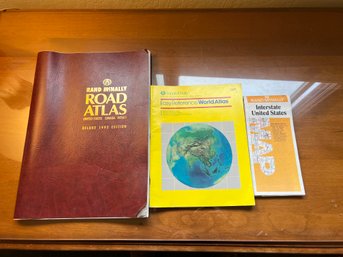 Vintage Rand McNally Road Atlas Maps