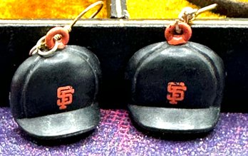 Vintage 1989 San Francisco GIANTS Baseball Earrings
