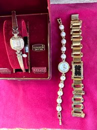 Vintage Watches By GRUEN, Citizen & Capezio