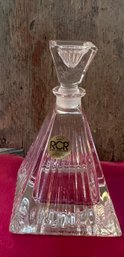 Vintage Ribbed RCR Royal Crystal Rock Perfume Bottle