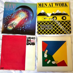 Vintage Vinyl Lot - Men At Work/UB40/JourneyElton