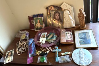 Vintage Religious Items Lot