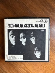 Vintage The Beatles - Capital Records Tape
