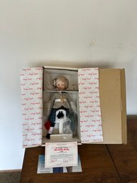 Vintage The Danbury Mint - The Shirley Temple  Wee- Willie- Winkie  Doll