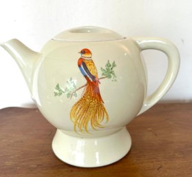 Vintage Ceramic Bird Drip O Later Coffee/Tea Pot