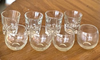 Vintage Barware - Roly Poly & Single Shot Glasses
