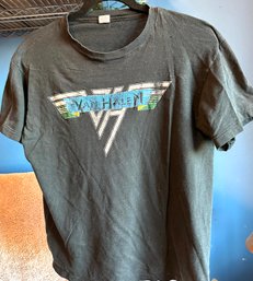 Vintage 1980s Concert T-Shirt  Van Halen