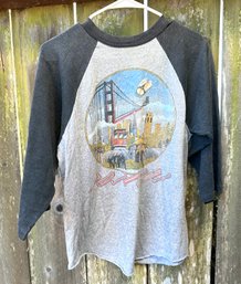 Vintage 1980s Journey ESC4P3 Tour San Francisco Concert T-shirt