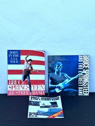 Vintage 1980s Bruce Springsteen Concert Programs
