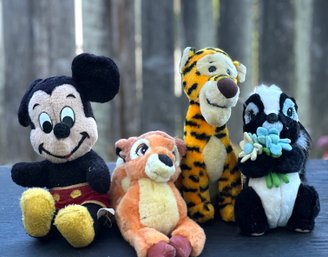 Lot  Vintage Disney Stuffed Toys