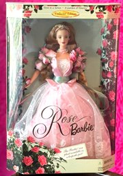 1998 Rose Barbie Collector Edition First In Series A Garden Of Flowers By Mattel (NIB)