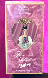 1999 Hallmark 'Fair Valentine'  Barbie By Mattel (NIB)