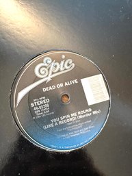 Vintage Vinyl  Dead Or Alive Single - You Spin Me Round Extended Version