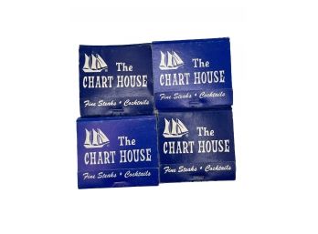 Vintage Set Of 4 The Chart House Matches