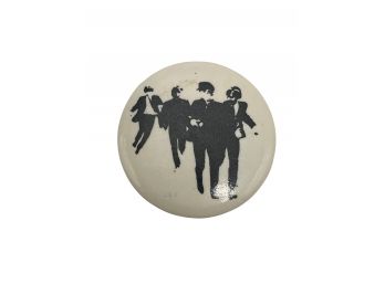 Vintage The Beatles Silhouette  Pin