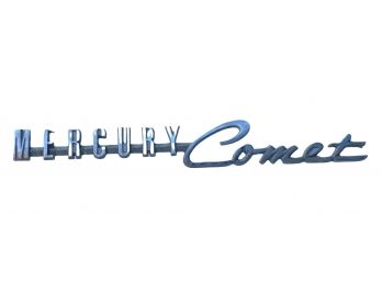 Vintage Mercury Comet Chrome Emblem