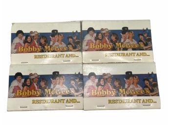 Vintage Set Of 4 Bobby McGees Conglomeration Matches