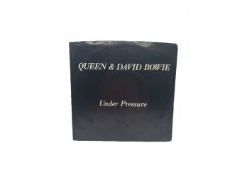 Vintage 45 RPM Vinyl - 1981 Queen & David Bowie Under Pressure