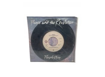 Vintage 45 RPM Vinyl - 1982 Prince And The Revolution Purple Rain
