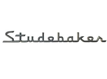 Vintage Studebaker Chrome Emblem