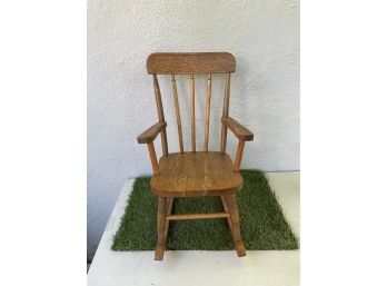 Vintage Childrens  Rocking Chair
