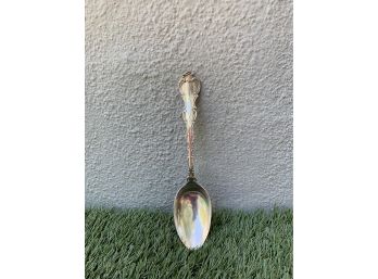 Antique 1897 Sterling Silver 9' Serving Spoon