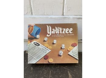 Vintage 1975 Yahtzee Game In Original Box