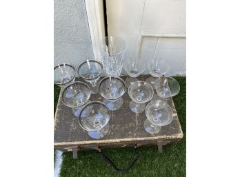 Lot Of Glassware - One Marked WaterFord