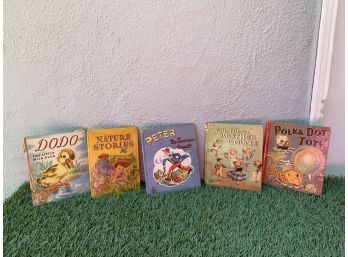 1946 Vintage Story Hour Series Children's Books - Whitman Publishing (5 Books)