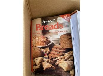 Lot Of Bread And Baked Goodies Cookbooks