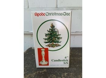 Spode Christmas Tree - 6 Candlestick S/s