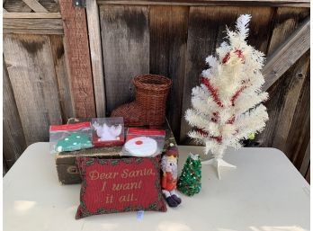 Christmas Tree & Misc. Holiday Items