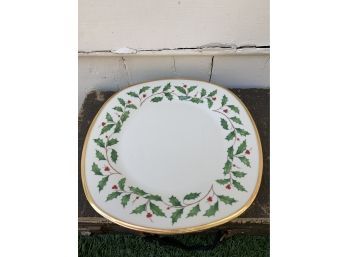 Lenox Holiday - Square Dinner Plate S/5