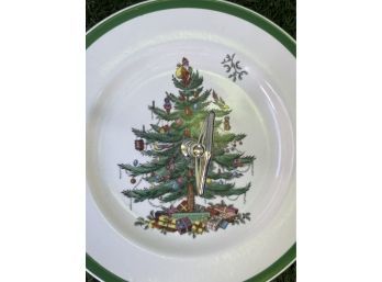 Spode Christmas Tree - Serving Plate With Handle