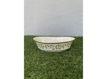 Lenox Holiday Oval Serving Bowl
