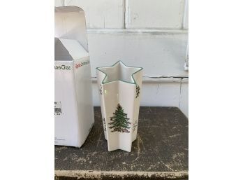 Spode Christmas Tree - Star Vase