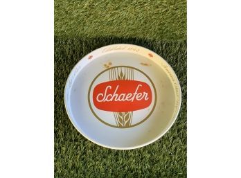 Vintage Schaefer Round Tray