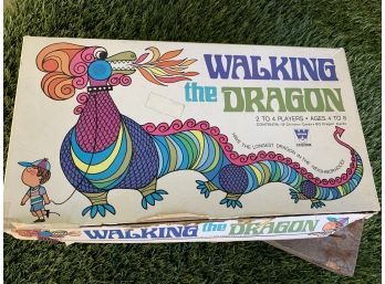 Vintage Walking The Dragon Board Game 1969