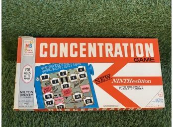 Vintage Concentration 1966 Board Game