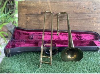 Antique/Vintage Trombone  - Two Pieces