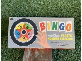 Vintage Whitman Bingo Board Game