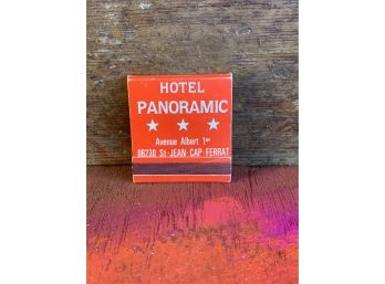 Vintage Hotel Panoramic Matchbook