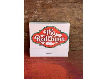 Vintage The Red Onion Matchbook - Newport Beach
