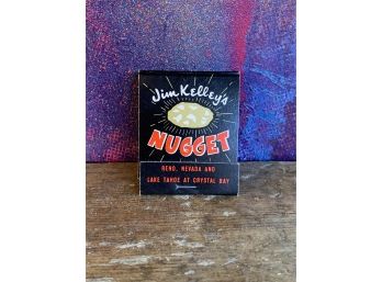 Vintage Jim Kelley's Nugget Matchbook