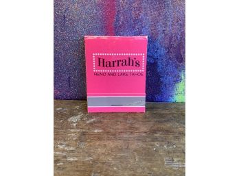 Vintage Pink Harrah's Reno & Lake Tahoe Matchbook