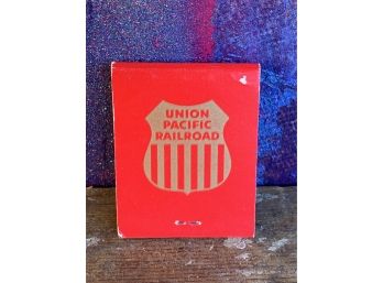 Vintage Union Pacific Railroad Matchbook