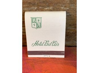 Vintage Hotel Bel Air Matchbook