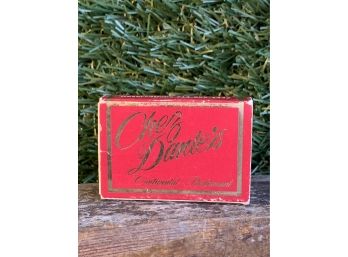 Vintage  CHEZ DANTE Matchbox