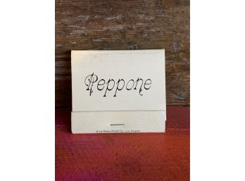 Vintage Peppone Matchbook