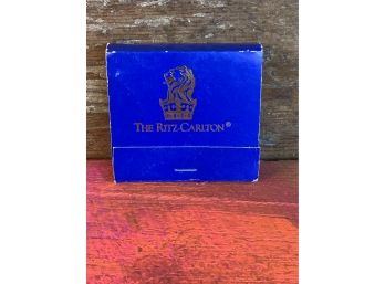 Vintage The Ritz Carlton Matchbook
